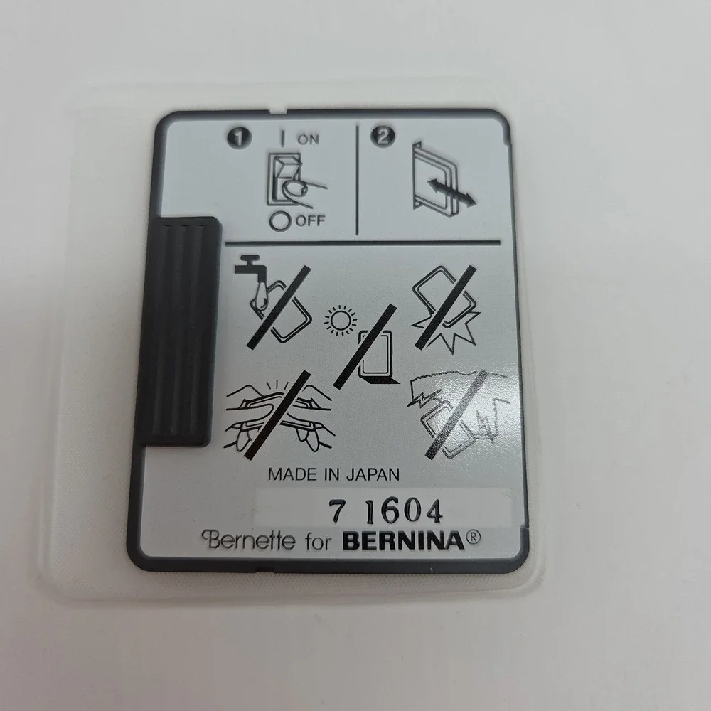 Bernina Embroidery Card. Suzy's Zoo Collection No. 101 Bernette For Bernina